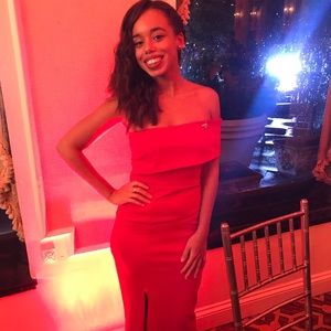 Dress has been worn once!